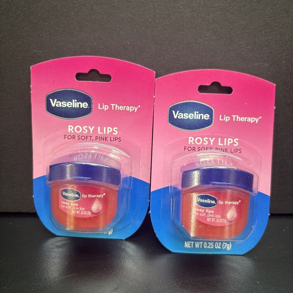 2 Vaseline Lip Therapy - Rosy Lips, 0.25oz